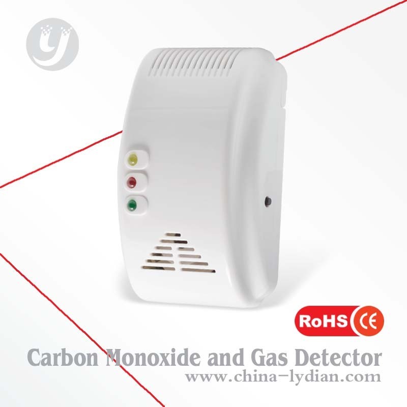 Le gaz de ville/détecteur de l'oxyde de carbone et gaz de forte stabilité détecte le gaz naturel